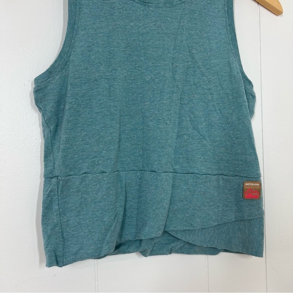 Women's Teal Tank Top - Picture 7 of 16